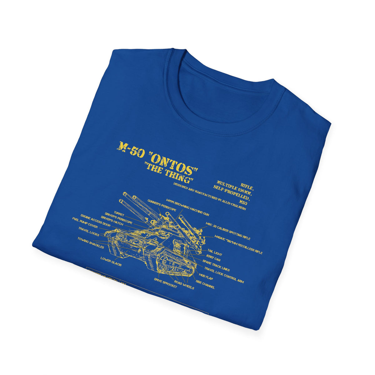 M50 Ontos Schematic T-Shirt
