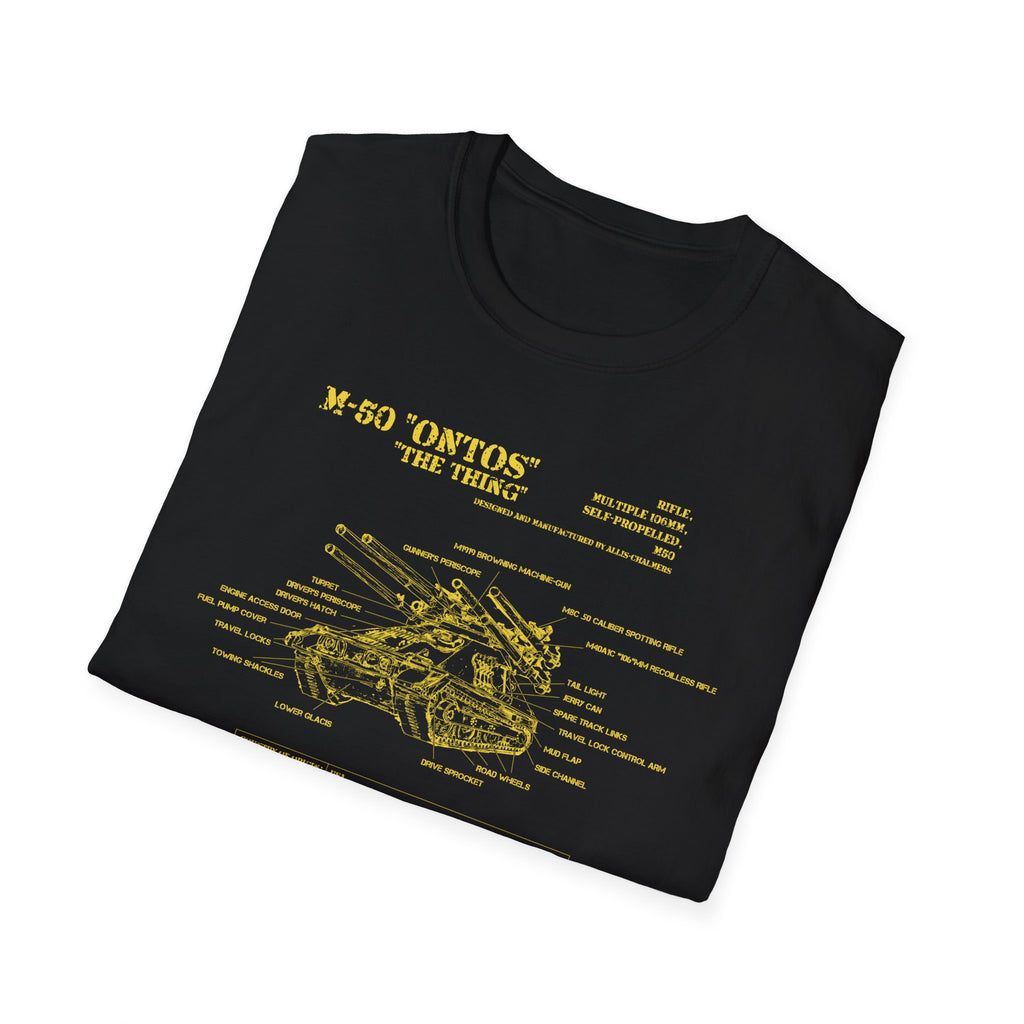 M50 Ontos Schematic T-Shirt