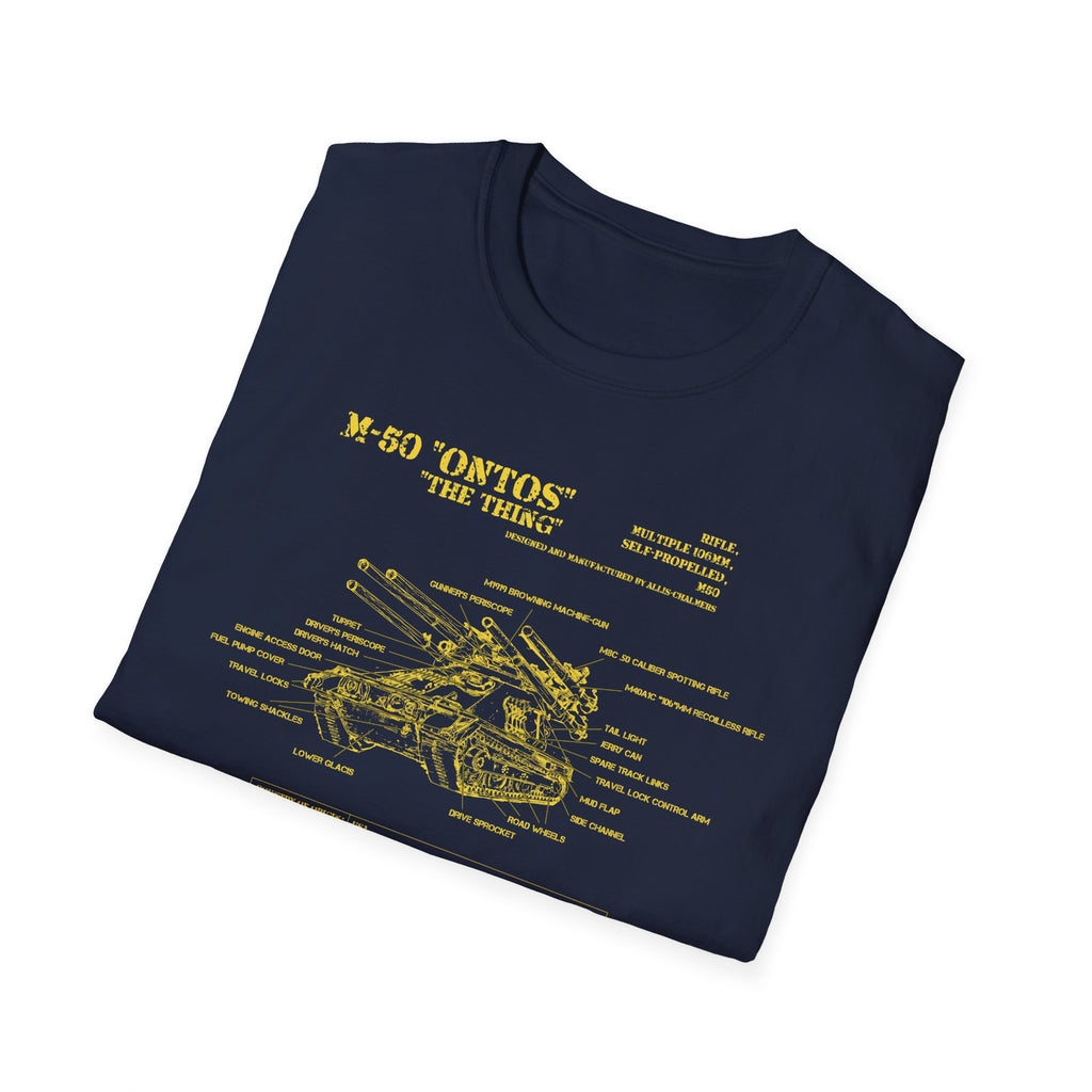 M50 Ontos Schematic T-Shirt