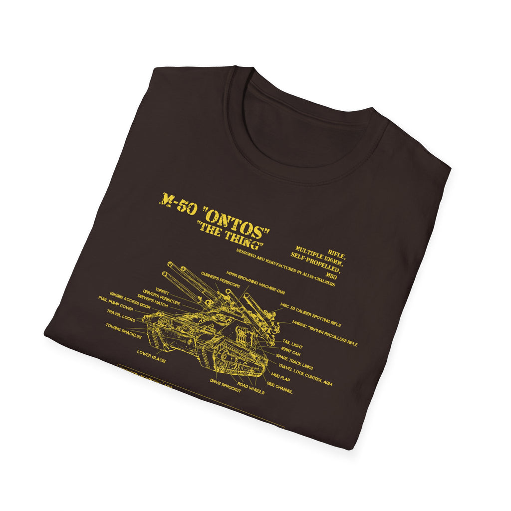 M50 Ontos Schematic T-Shirt